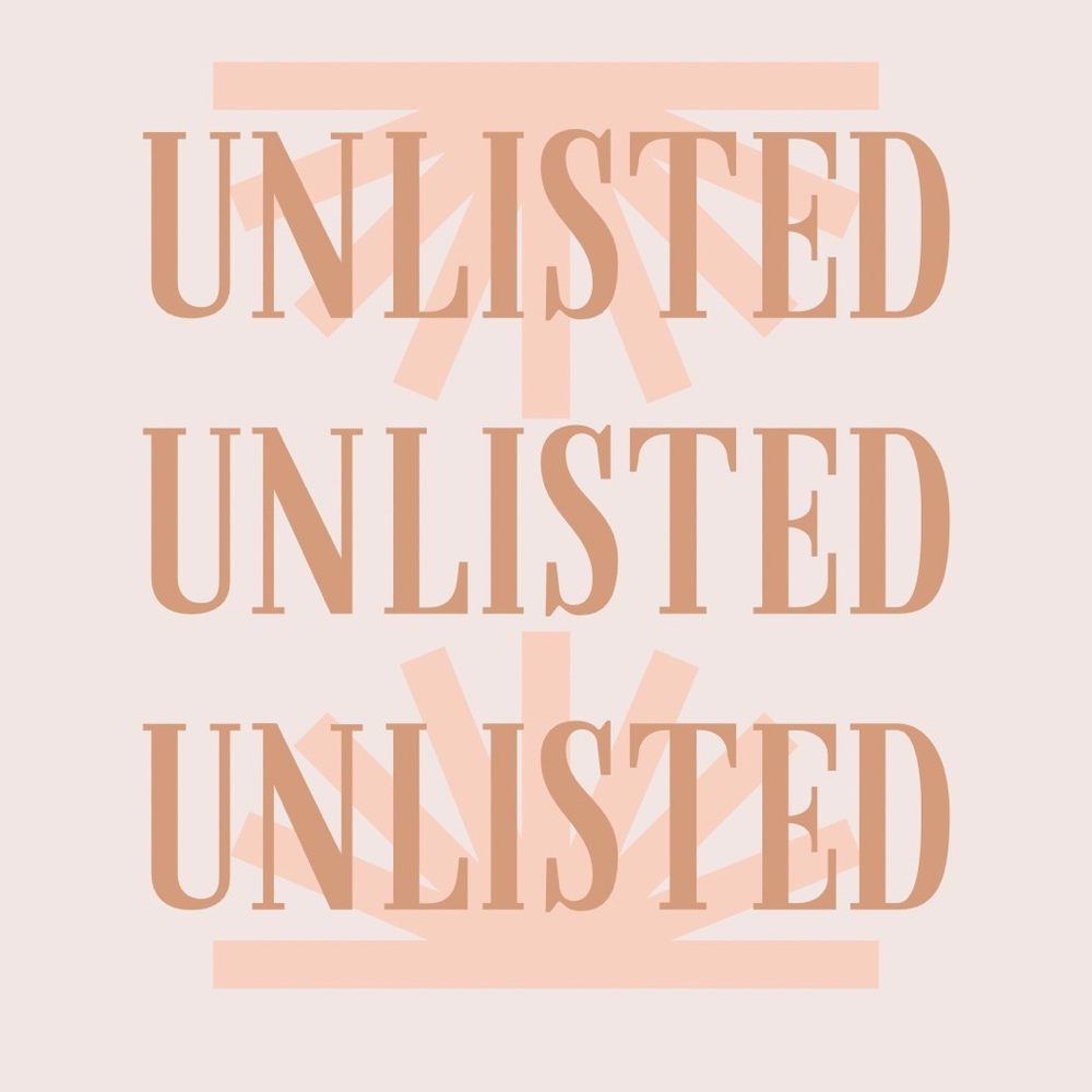 UNLISTED ITEMS FOR LIVE SHOW ONLY